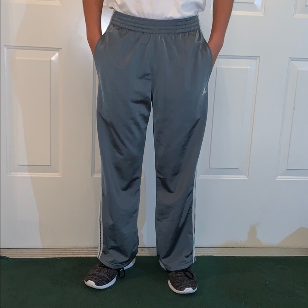 Grey Adidas Jogger Pants